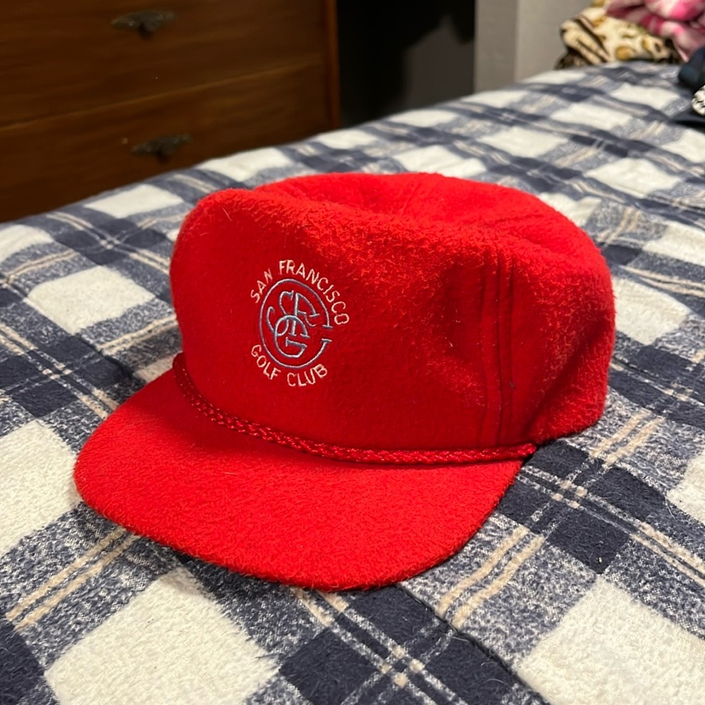 Fuzzy vintage  SF Golf Club cap